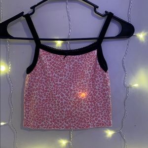 ☁️brandy Melville cheetah belle tank new☁️
